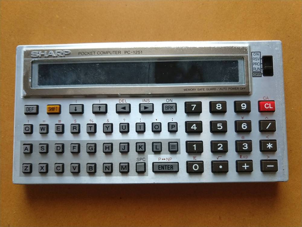 SHARP PC-1251