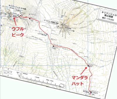 キリマンジャロ地図